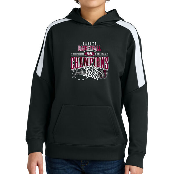 Dakota BB Season 2026 - Youth Sport Wick ® Fleece United Pullover Hoodie Thumbnail