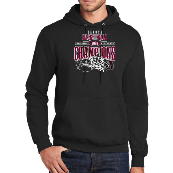 Dakota BB Season 2026 - Tall Core Fleece Pullover Hooded Sweatshirt Thumbnail